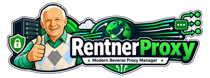 RentnerProxy – Modern Reverse Proxy Manager project branding